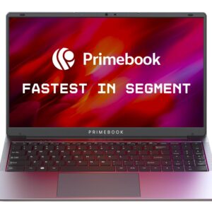 Primebook 2 Max 2025 (New Launch) | 8GB RAM, 256GB UFS Storage | 15.6-Inch Full HD IPS Display | 12hrs Battery | MediaTek Helio G99 | Android 15 (PrimeOS 3.0) | Backlit Keyboard | in-Built AI | Gray